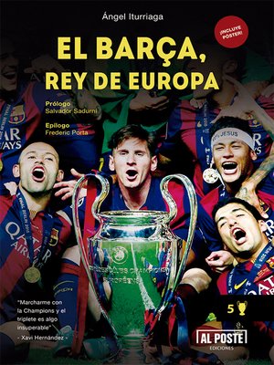 cover image of El Barça, rey de Europa